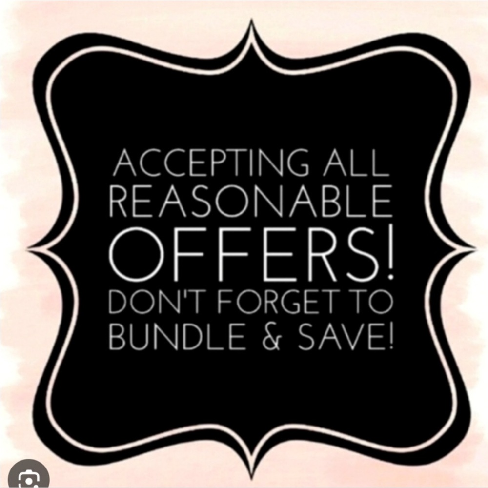 Please send reasonable offers ☺️